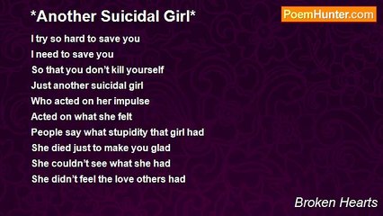 Broken Hearts - *Another Suicidal Girl*