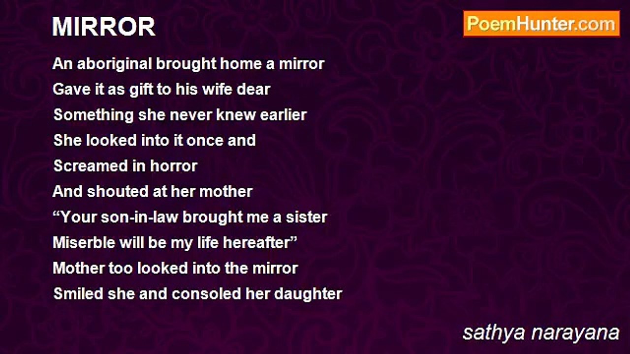 sathya narayana - MIRROR