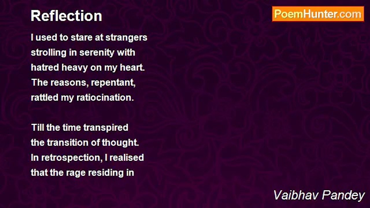 Vaibhav Pandey - Reflection