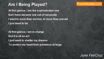 June FeirCruz - Am I Being Played?