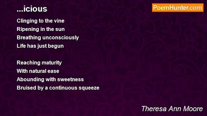 Theresa Ann Moore - ...icious