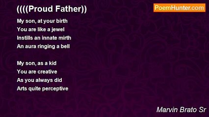 Marvin Brato Sr - ((((Proud Father))
