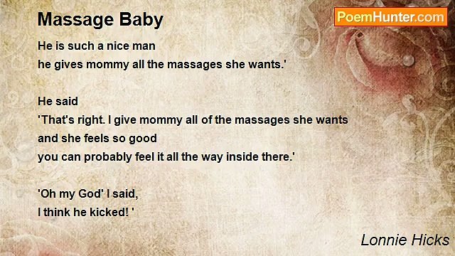 Lonnie Hicks - Massage Baby