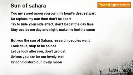 Luwi Habte - Sun of sahara