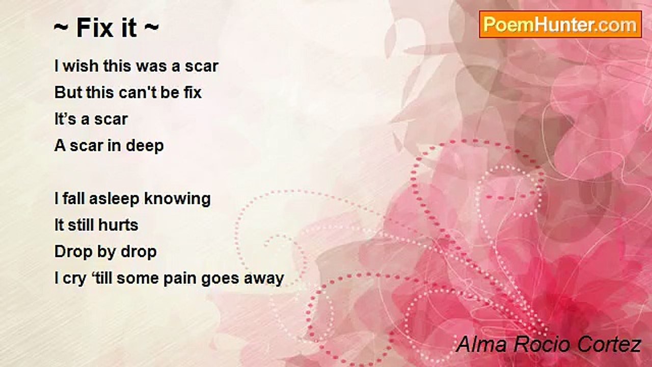 Alma Rocio Cortez - ~ Fix it ~