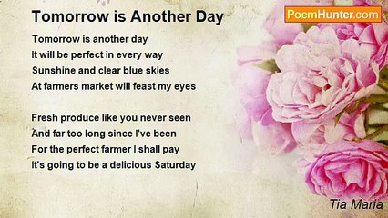 Tia Maria - Tomorrow is Another Day