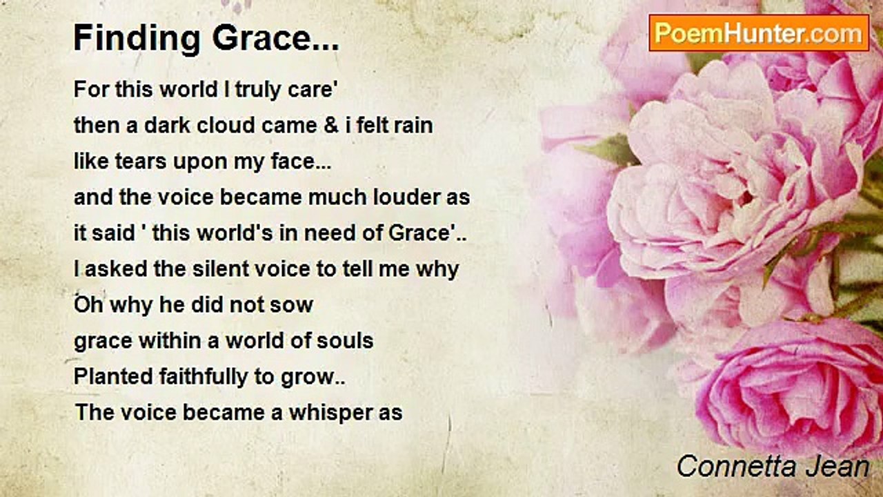 Connetta Jean - Finding Grace...