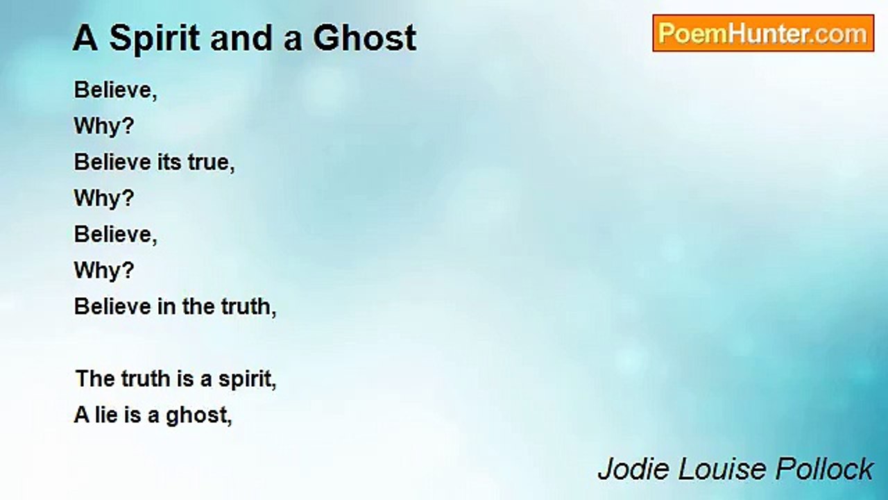 Jodie Louise Pollock - A Spirit and a Ghost