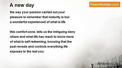 Antonio Liao - A new day