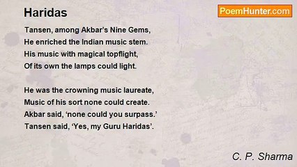 C. P. Sharma - Haridas