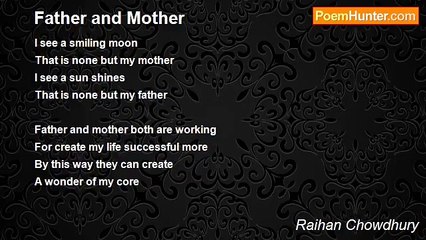 Raihan Chowdhury - Father and Mother