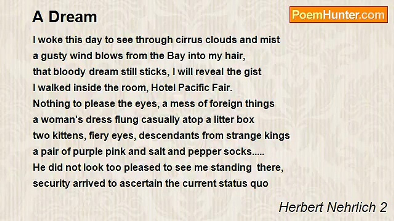 Herbert Nehrlich 2 - A Dream