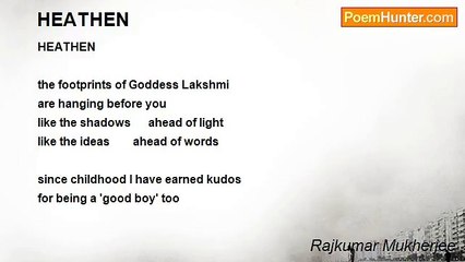 Rajkumar Mukherjee - HEATHEN