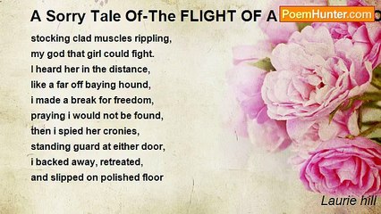 Laurie hill - A Sorry Tale Of-The FLIGHT OF A NEEDLE-PHOBIC