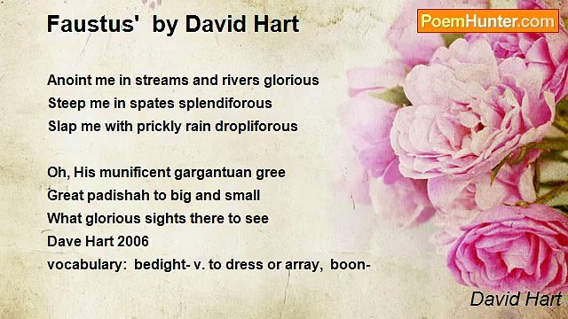 David Hart - Faustus' by David Hart