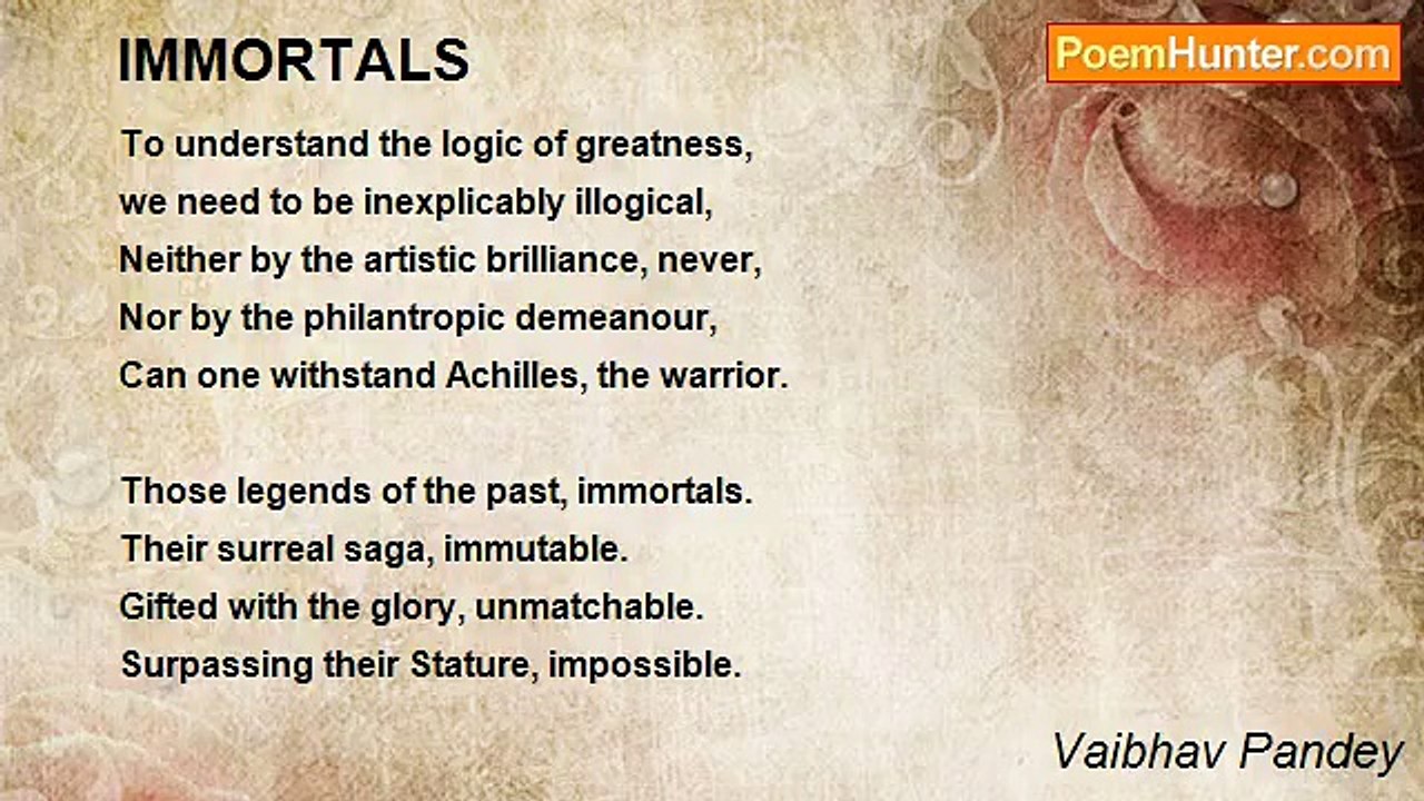 Vaibhav Pandey - IMMORTALS