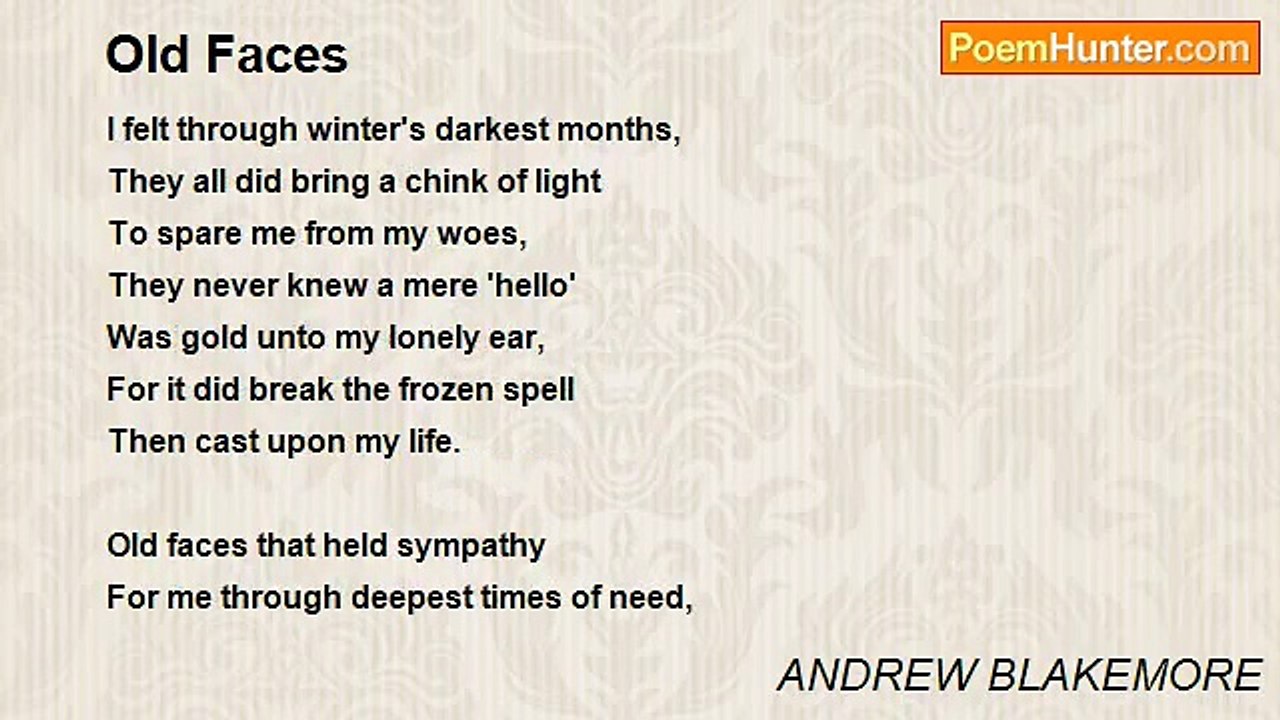 ANDREW BLAKEMORE - Old Faces