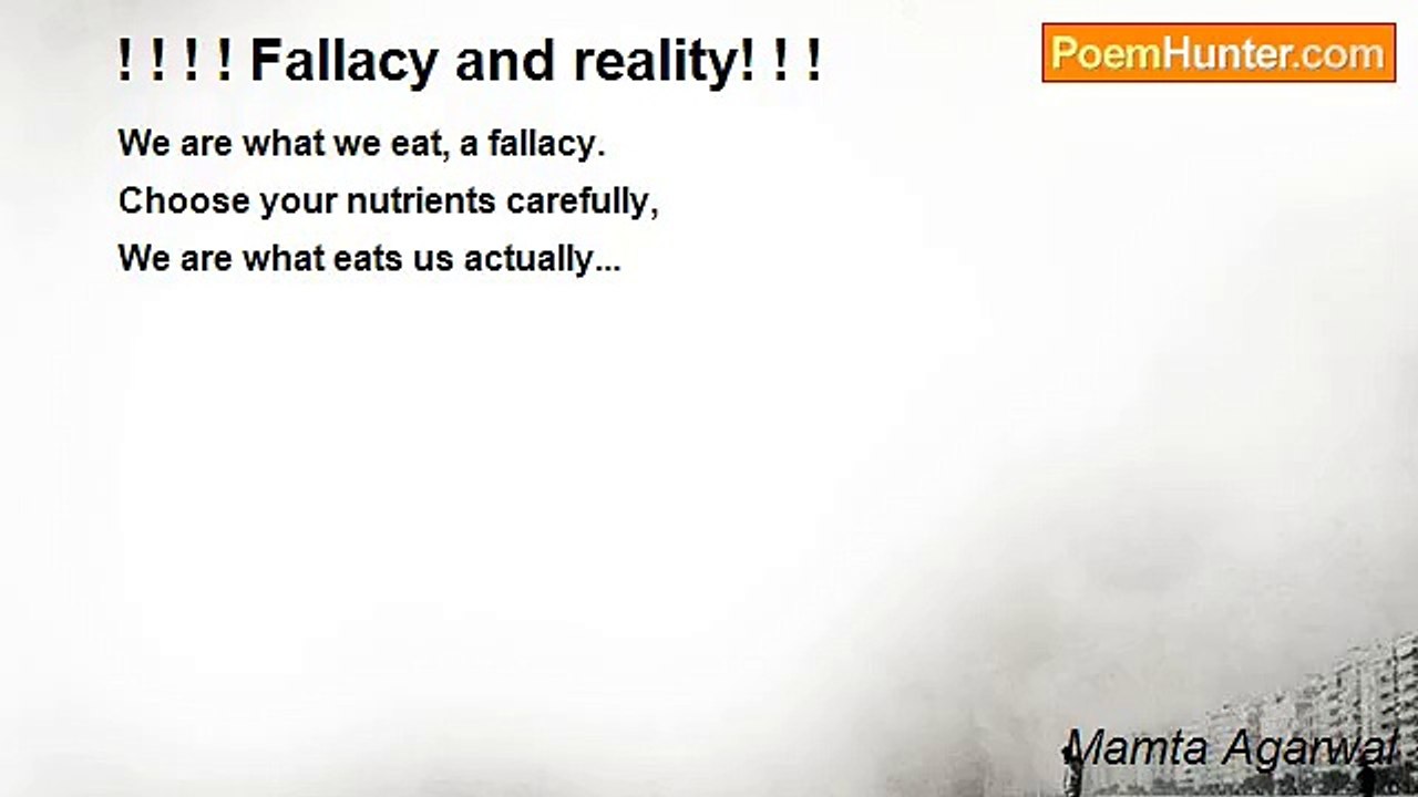 Mamta Agarwal - ! ! ! ! Fallacy and reality! ! !