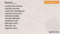rajnish jena - love is.......