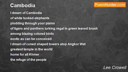 Lee Crowell - Cambodia