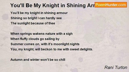 Rani Turton - You'll Be My Knight in Shining Armour