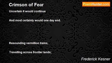 Frederick Kesner - Crimson of Fear