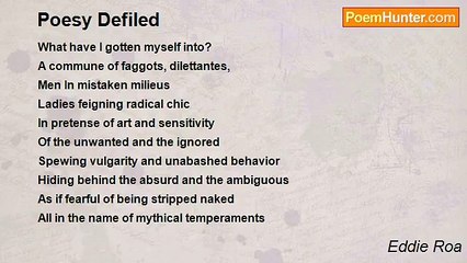 Eddie Roa - Poesy Defiled