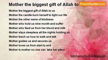 Mohammed AlBalushi - Mother the biggest gift of Allah to us