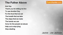 Jackie - Joe Jackson - The Father Above