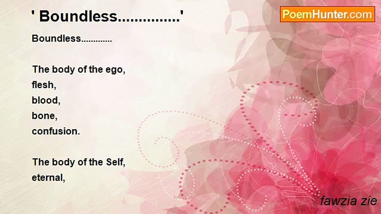 fawzia zie - ' Boundless...............'