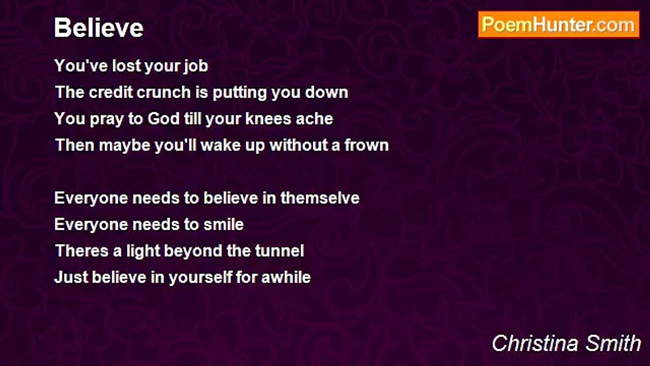 Christina Smith - Believe