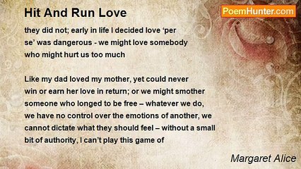 Margaret Alice - Hit And Run Love