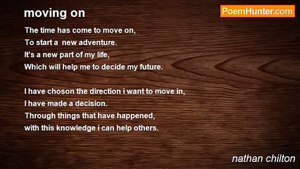 nathan chilton - moving on