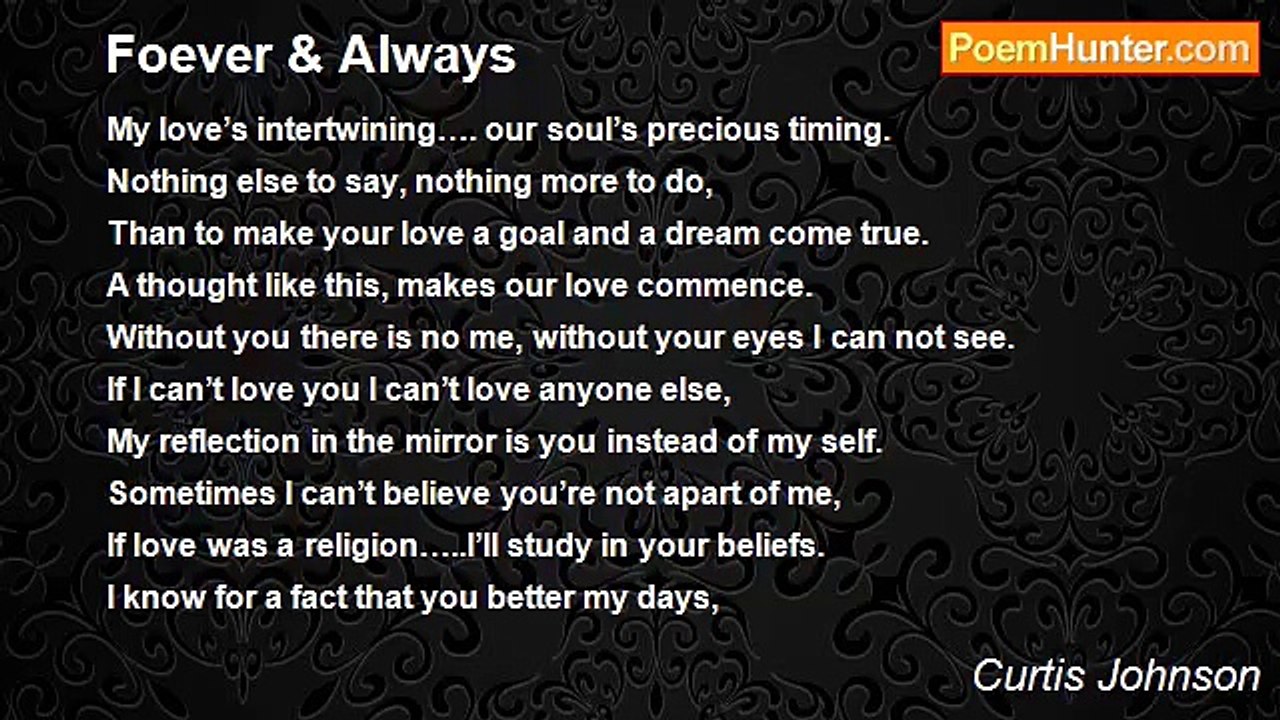 Curtis Johnson - Foever & Always