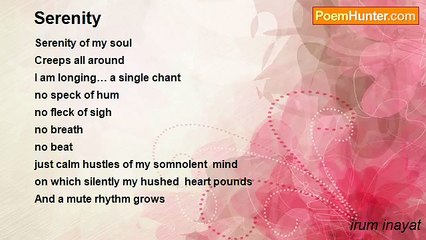 irum inayat - Serenity