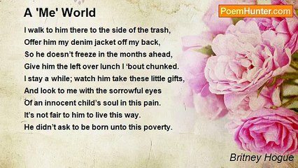 Britney Hogue - A 'Me' World