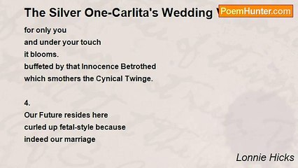 Lonnie Hicks - The Silver One-Carlita's Wedding Vows