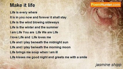 jasmine shipp - Make it life