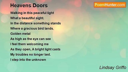 Lindsay Griffo - Heavens Doors
