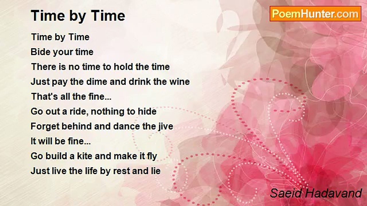 Saeid Hadavand - Time by Time