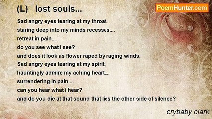 crybaby clark - (L)   lost souls...