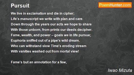 Iwao Mizuta - Pursuit - thumbnail