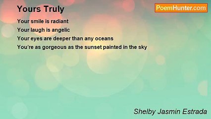 Shelby Jasmin Estrada - Yours Truly