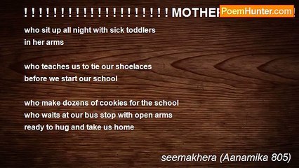 seemakhera (Aanamika 805) - ! ! ! ! ! ! ! ! ! ! ! ! ! ! ! ! ! ! ! ! MOTHER! ! ! ! ! ! ! ! ! ! ! ! ! ! ! ! ! ! ! ! ! ! ! ! !