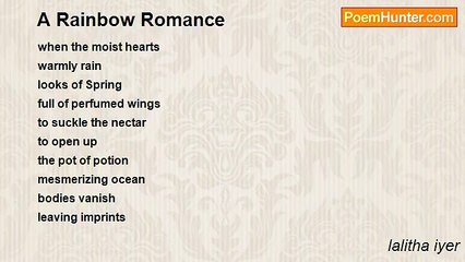 lalitha iyer - A Rainbow Romance