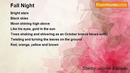 Shelby Jasmin Estrada - Fall Night