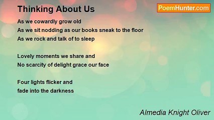 Almedia Knight Oliver - Thinking About Us