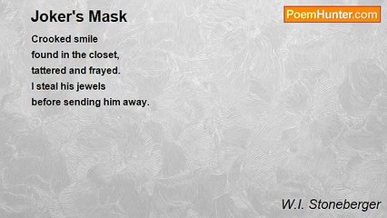 W.I. Stoneberger - Joker's Mask