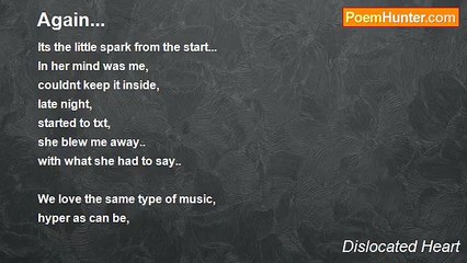 Dislocated Heart - Again...