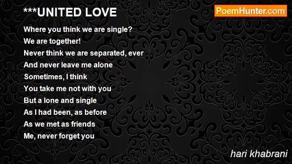 hari khabrani - ***UNITED LOVE